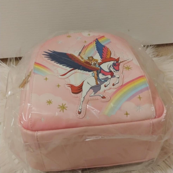 💖FIRM! NWT LOUNGEFLY SHE-RA PRINCESS POWER MINI BACKPACK (EXTREMELY RARE) - Picture 9 of 11